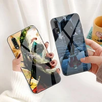 funny joker phone case tempered glass for huawei p30 p20 p10 lite honor 7a 8x 9 10 mate 20 pro