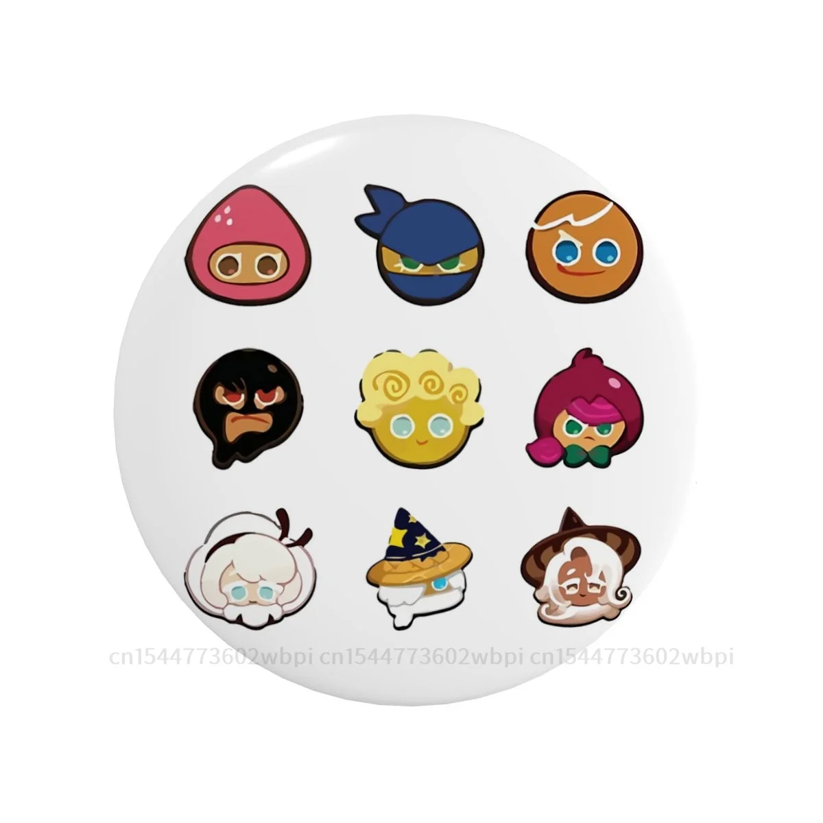

Sticker Pack Badge Cookie Run Game Metal Brooch Fashion Soft Button Pin Lover Creative Gift Collar Decor Customizable