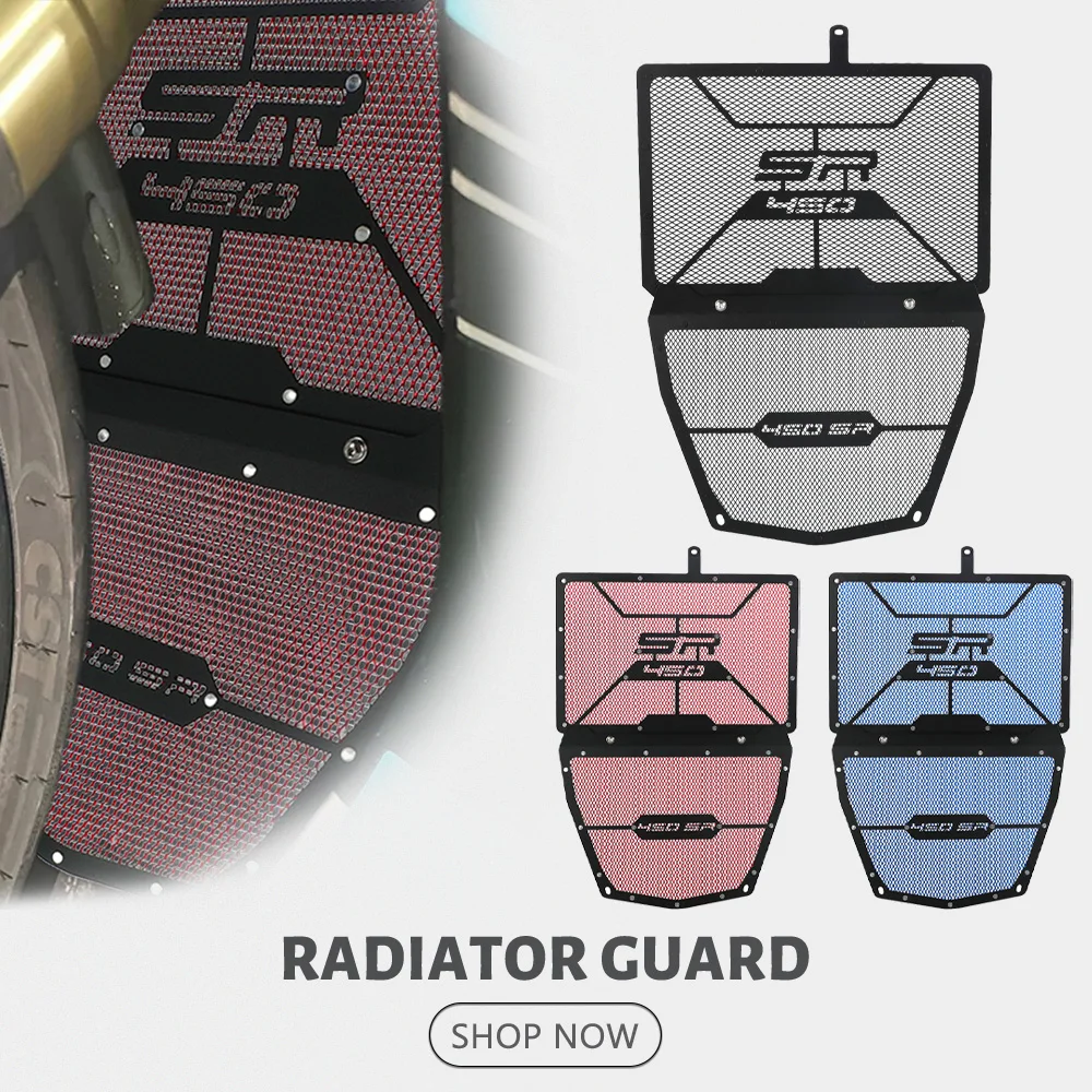 Для CFMOTO CF MOTO 450SR 450SS 450SR-S мотоциклетная алюминиевая решетка радиатора защитная