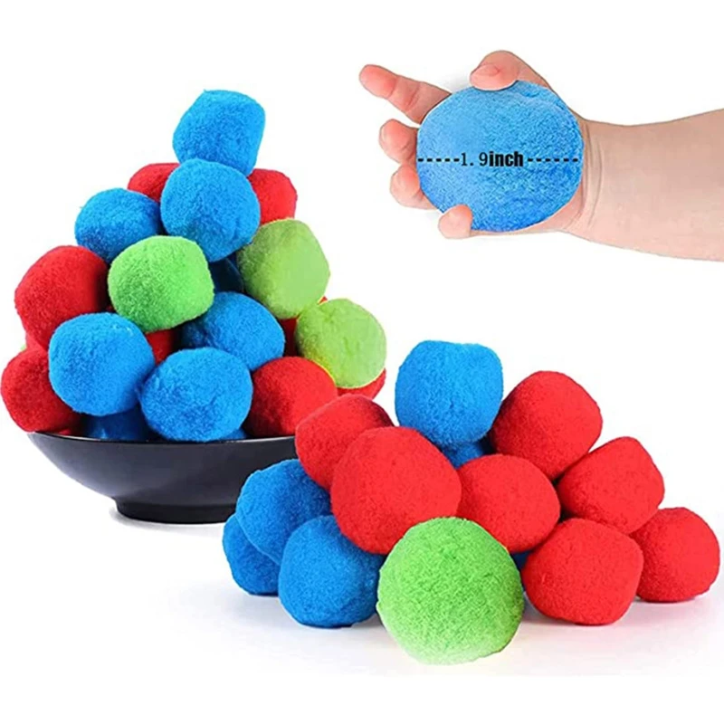 

Reusable Waterballoon Cotton Absorbent Ball Outdoor Toy for Kids Pool Beach Ball