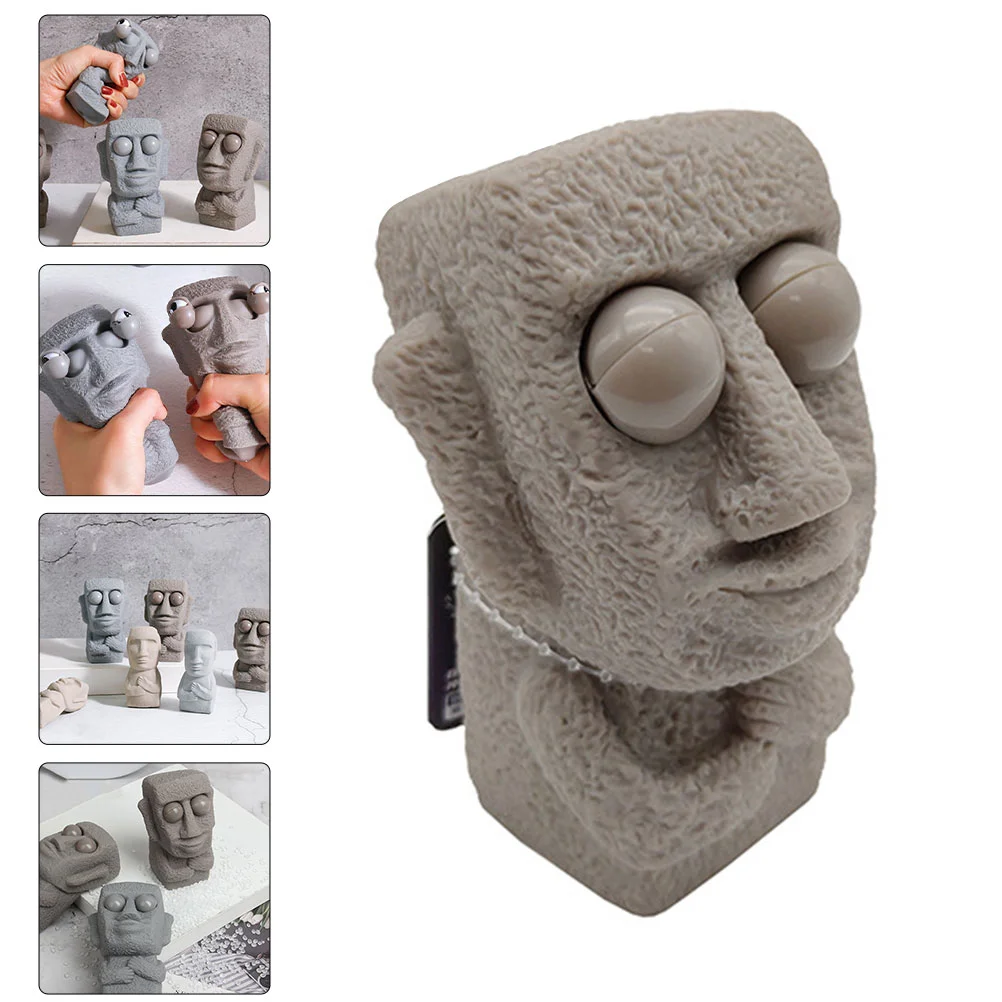 

Вентиляционная игрушка, детская игрушка, большие глаза, фиджет, сжимаемая, сжимаемая, Мультяшные крутые вещи, каменные острова