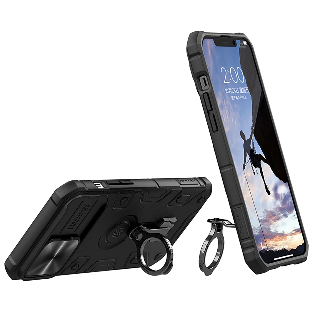 For iPhone 13 Pro Max Case NILLKIN CamShield Armor Pro Slide Camera Protection Anti-scratch Shell For iPhone 13 Pro Max Cover