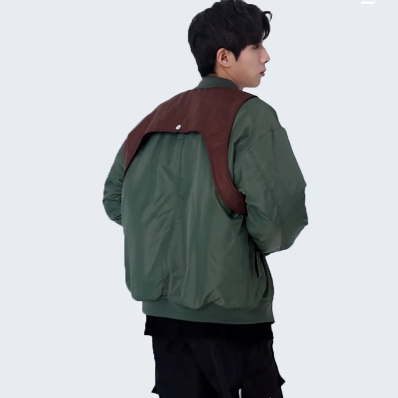 winter jacket men Bomber parkas couple Cotton Thick streetwear Casual Autumn varsity jacket women Stand Collar Military coats