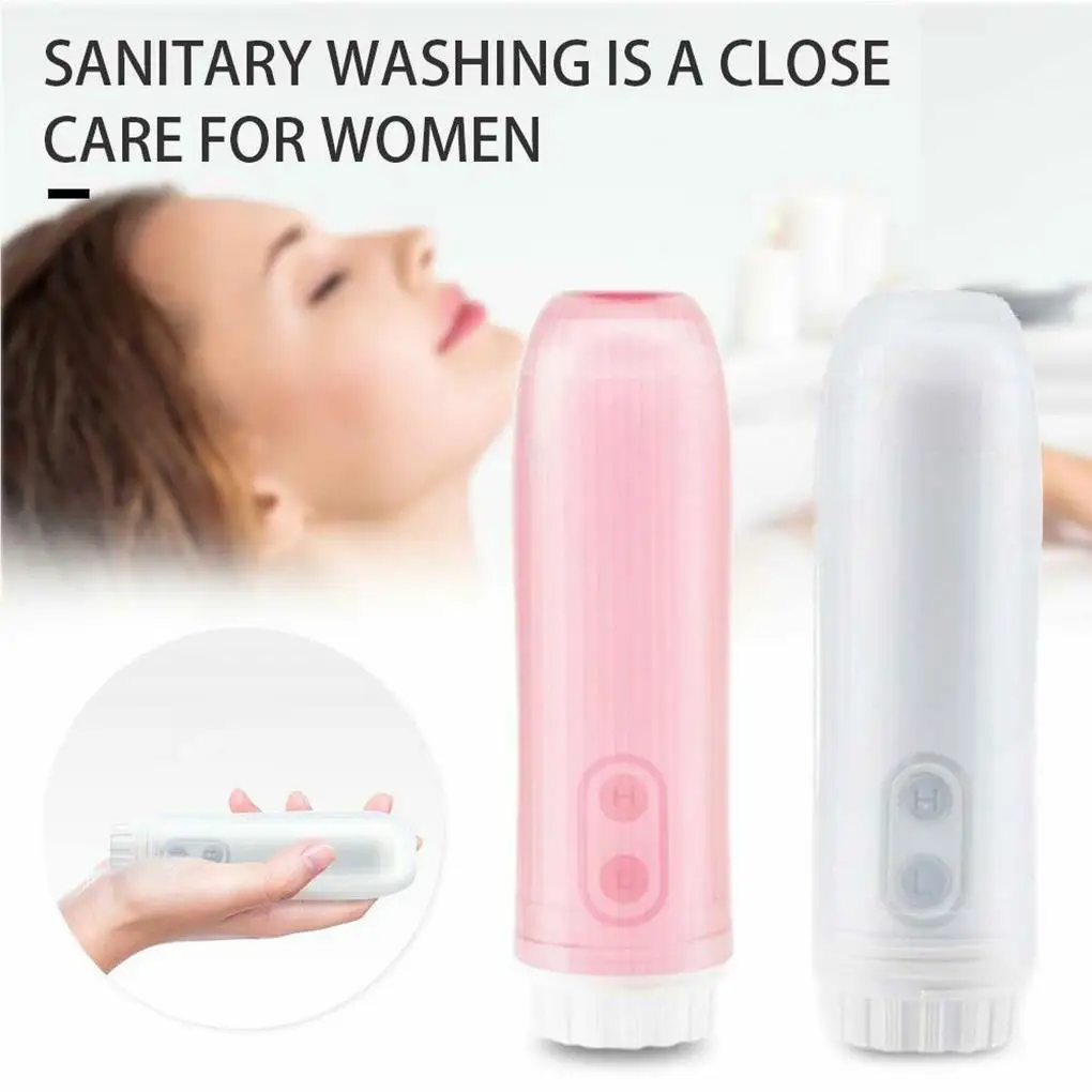 

Bidet with 2 Pressure Options Portable Handheld Foldable Electric Bottle Care Battery Powered for Travel Outdoor