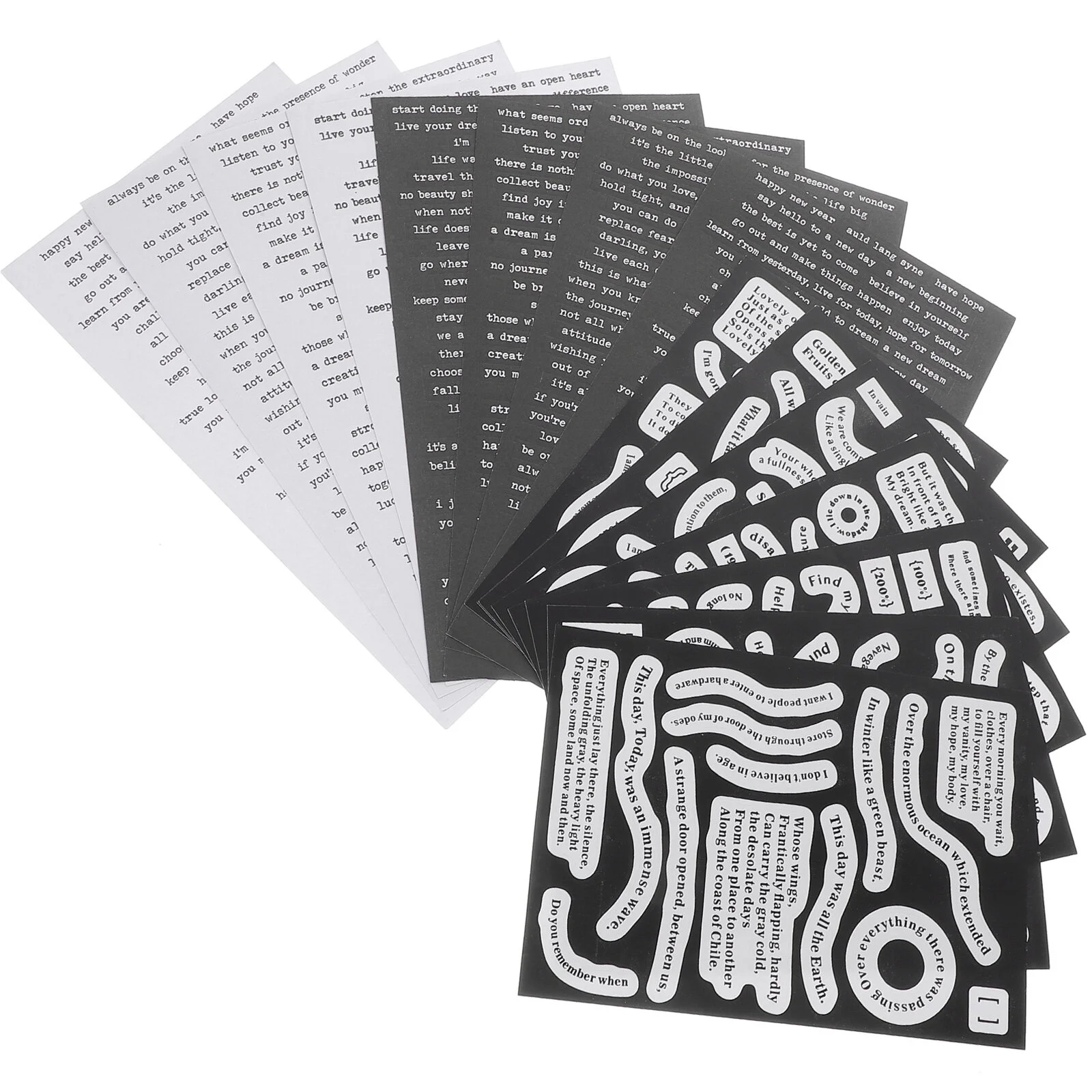 

Card Vintage Scrapbook Stickers Aesthetic Journaling Quote Planner Label Letters Scrapbooking