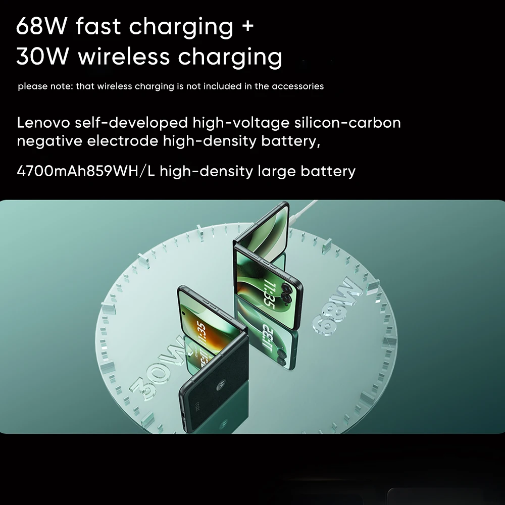 Оригинальный смартфон Motorola Razr 60 Ultra Snapdragon 8 ELite, 4700 мАч, аккумулятор 68 Вт, суперзарядка, поддержка Google Play NFC (art.: 3920ce76bb067) - 3920ce76bb067