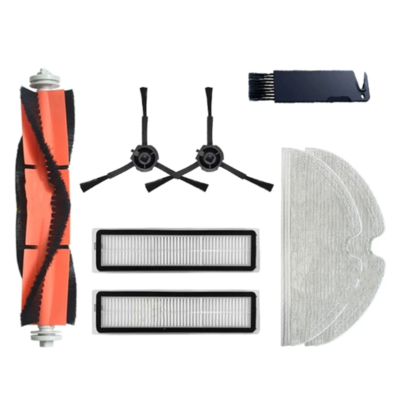 

Washable Consumables For Mova L600 Robot Vacuum Cleaner Parts Kits Replacement Roller Side Brush Filters Mop Rags Cloth