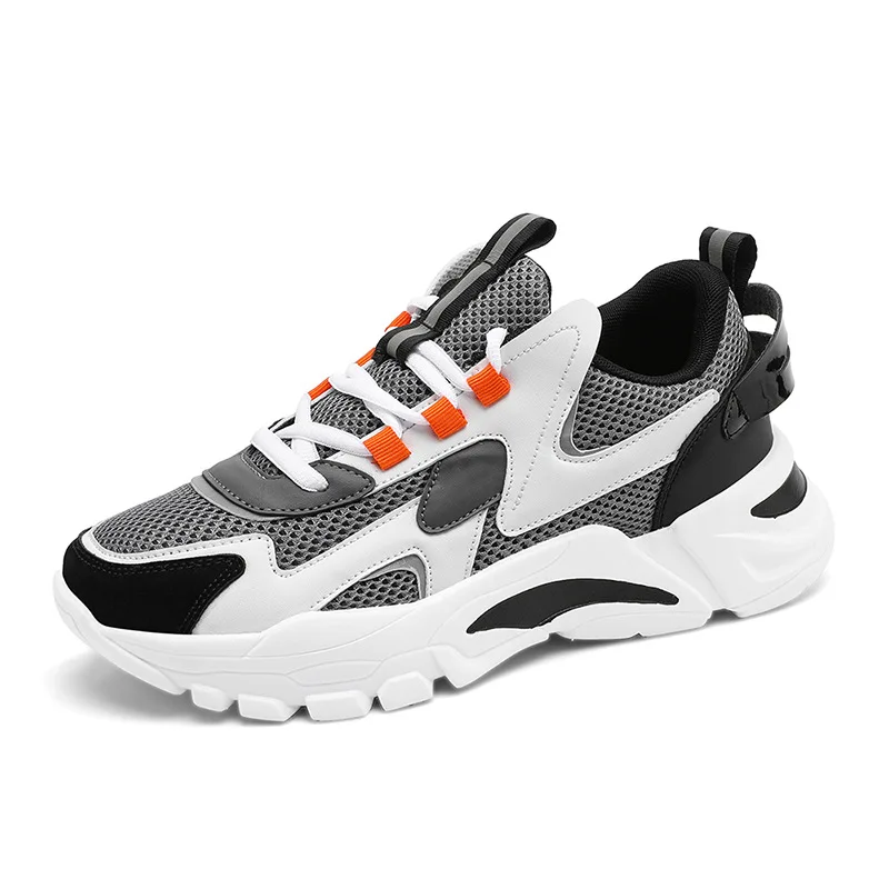 

New Men Casual Shoes Autumn Breathable Mesh Light Lace-up Personality Sneakers Knitting Weaving Tenis Shoes Casual Shoes for Men