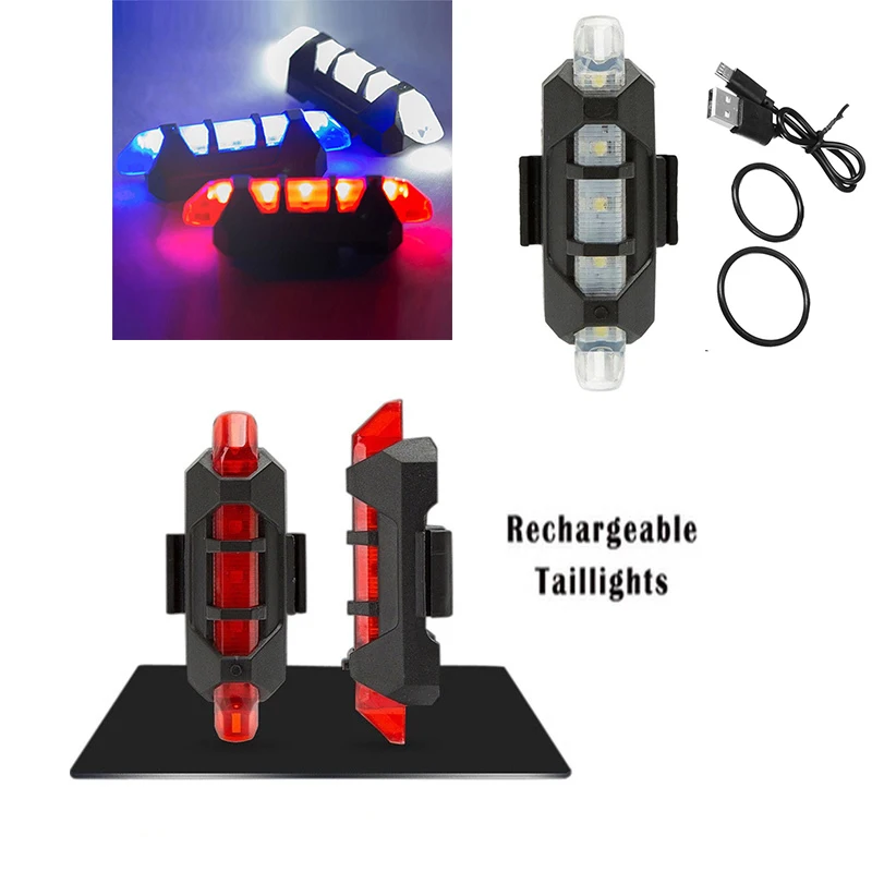 

Задний фонарь для горного велосипеда, Usb