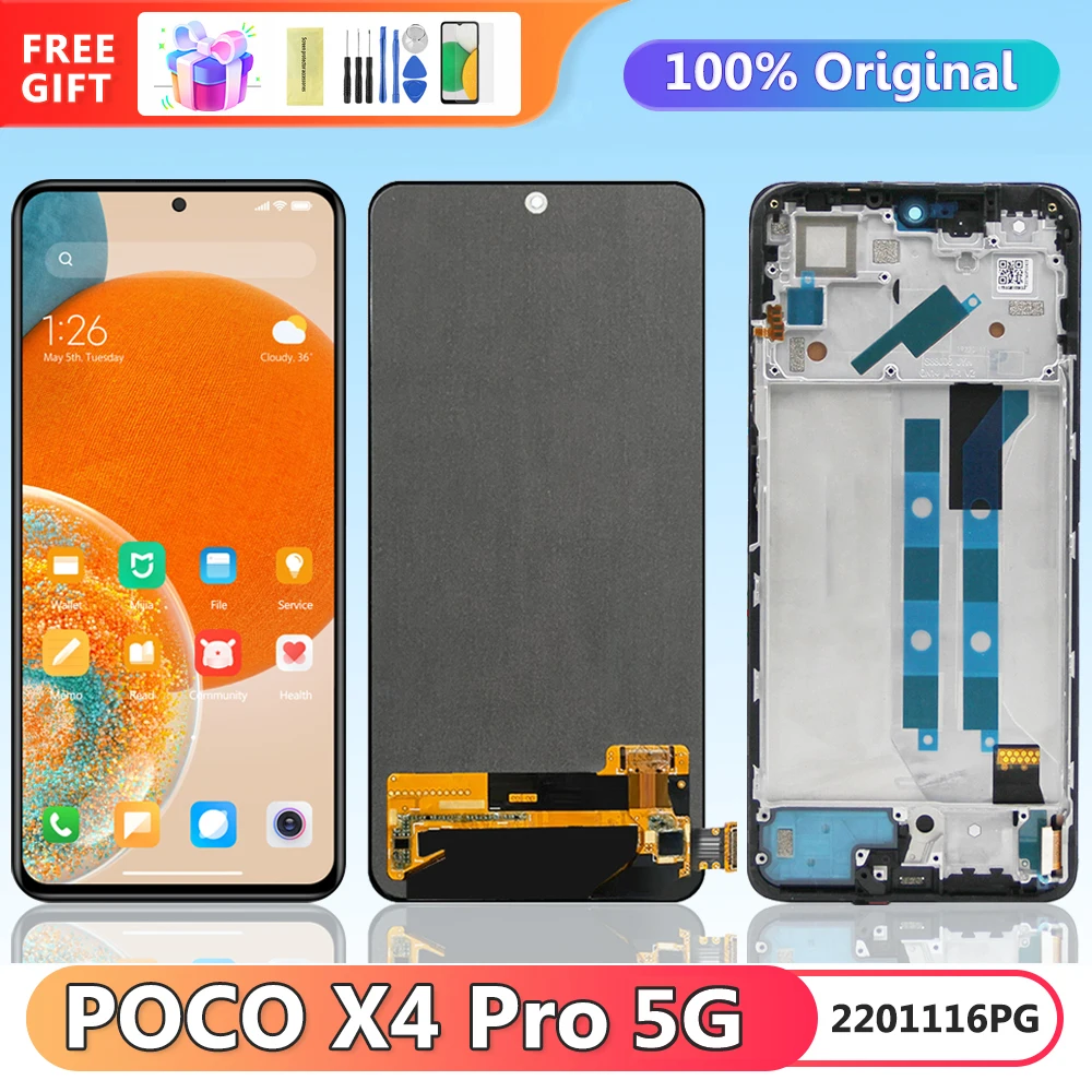 

ЖК-дисплей с рамкой для Xiaomi Poco X4 Pro