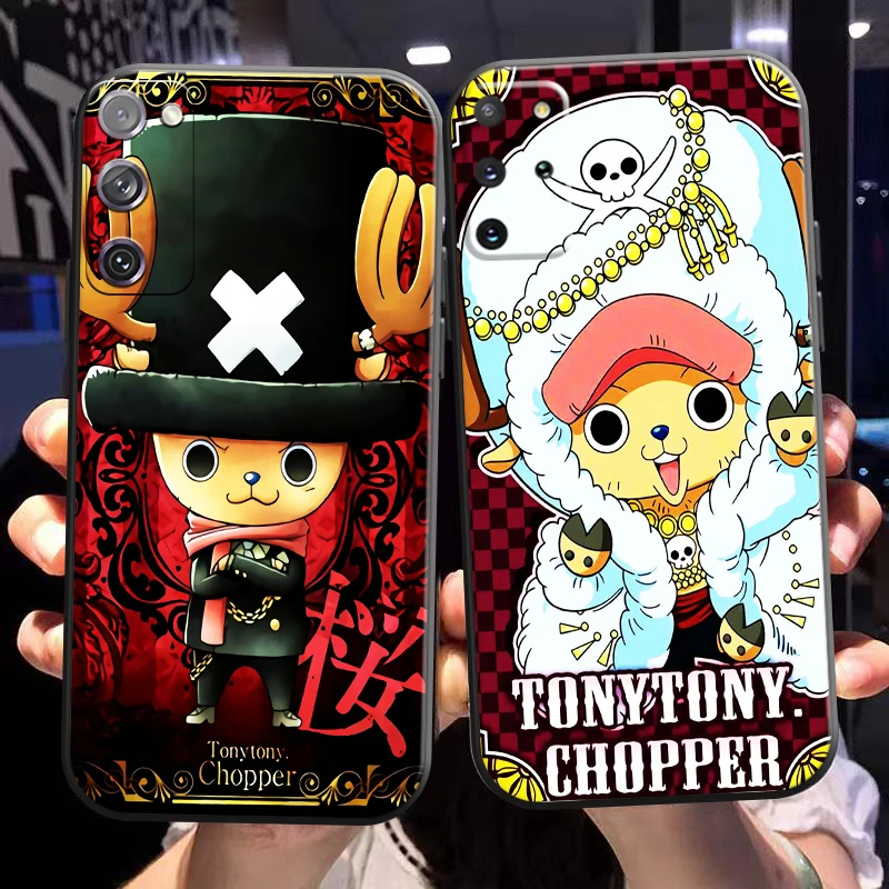 

One Piece Tony Tony Chopper Phone Case For Samsung Galaxy S22 S21 S20 S10 10E S9 Plus S22 S21 S20 Ultra FE 5G Soft Back