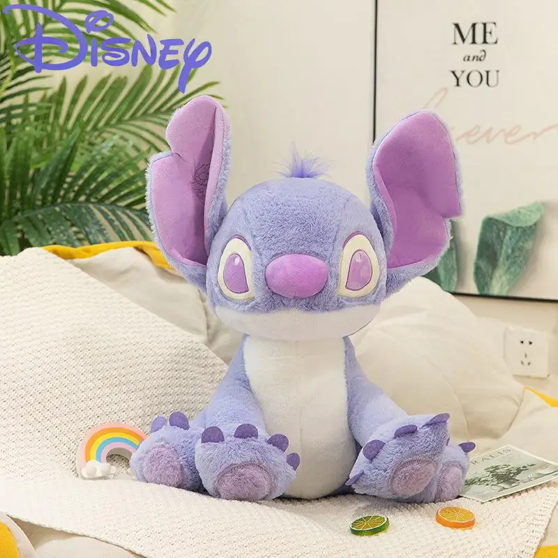 

25/105cm Disney Anime Lilo & Stitch Stuffed Animal Plush Toy Cartoon Couple Stitch Angel Plush Doll Kids Christmas Birthday Gift