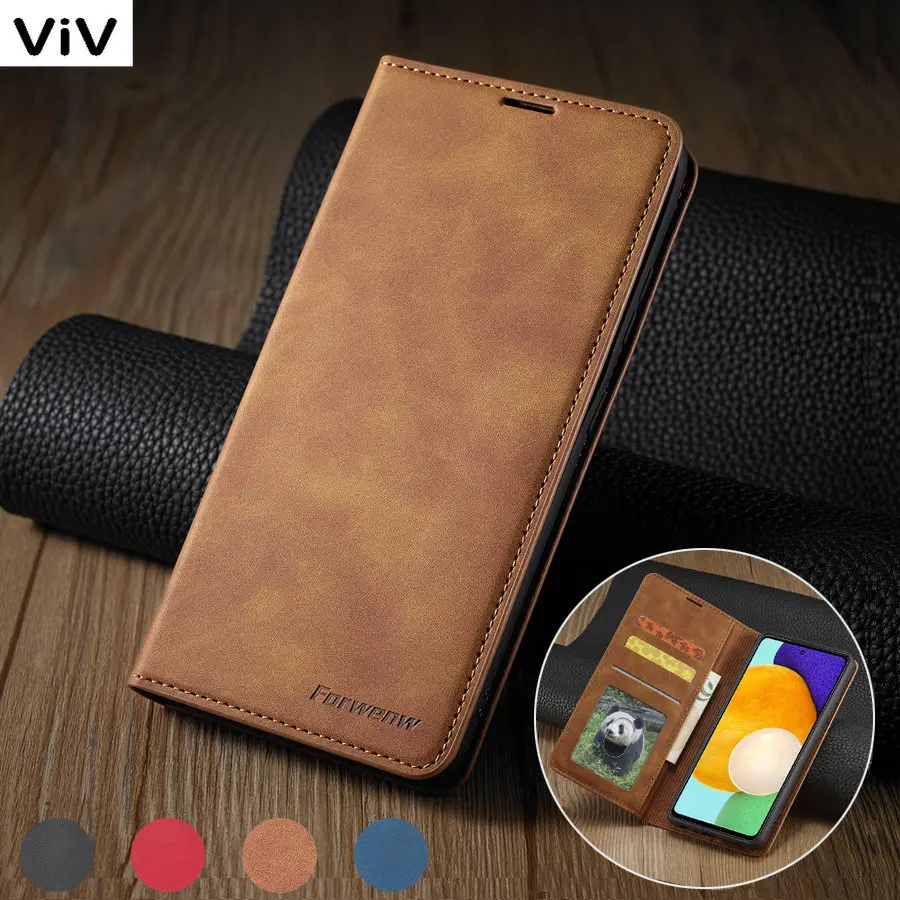 

Leather Case For Samsung Galaxy A04s A04e A12 A13 A14 A21s A23 A31 A32 A33 A34 A50 A51 A52 A53 A54 A70 A71 A72 A73 Wallet Case