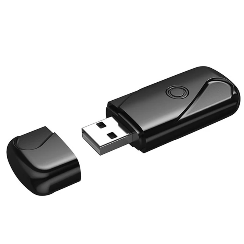 

Upgrade BT4.2 Wireless Transmitter Mini USB Music Adapter for TV Car Speaker Stereo HD-Sound One Button Reset E8BE