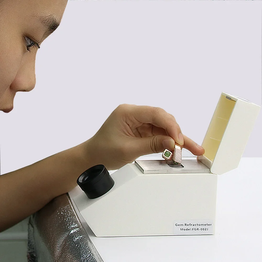 Профессиональный рефрактометр для ювелирных изделий и драгоценных камней с