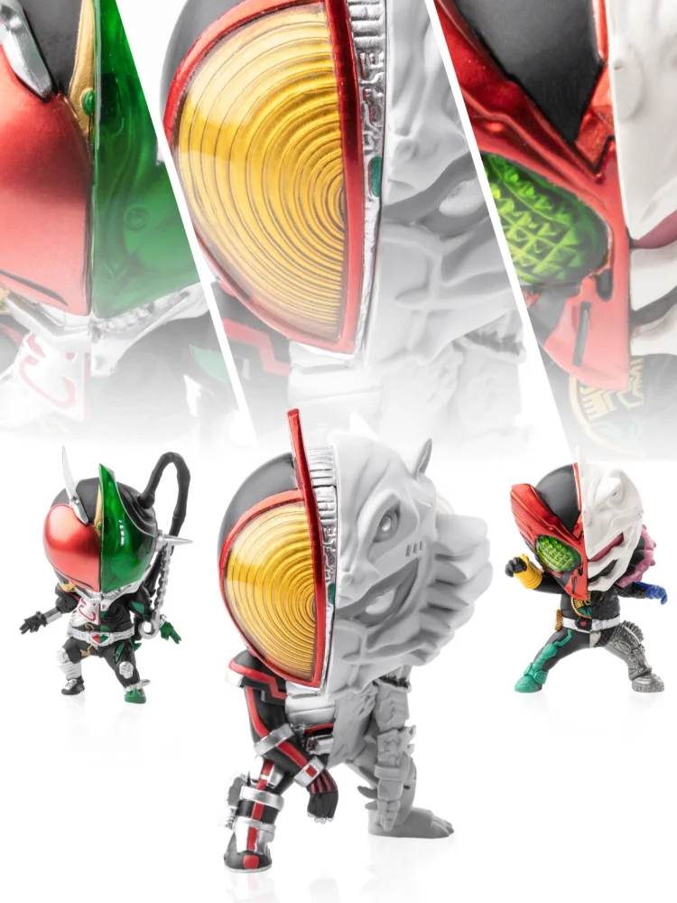Фигурка Kamen Rider Bandai Dual Face Capsule: Файз, Чалес, Оо, Кайдзин. Моделированная статуэтка для взрослых, аниме-декор для рабочего стола. (art.: 3920dc55267e1) - 3920dc55267e1