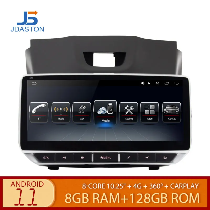 

10.25 ” Android 11 Car Multimedia Player For Chevrolet TrailBlazer S-10 S10 Colorado Isuzu D-Max DMAX MU-X MUX GPS Stereo DSP