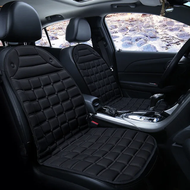 

Heated Car Seat Cover Universal Size Car Seat Cushion Autumn and Winter Car Seat Pad Seat Cover Protector Mat Pad for Car