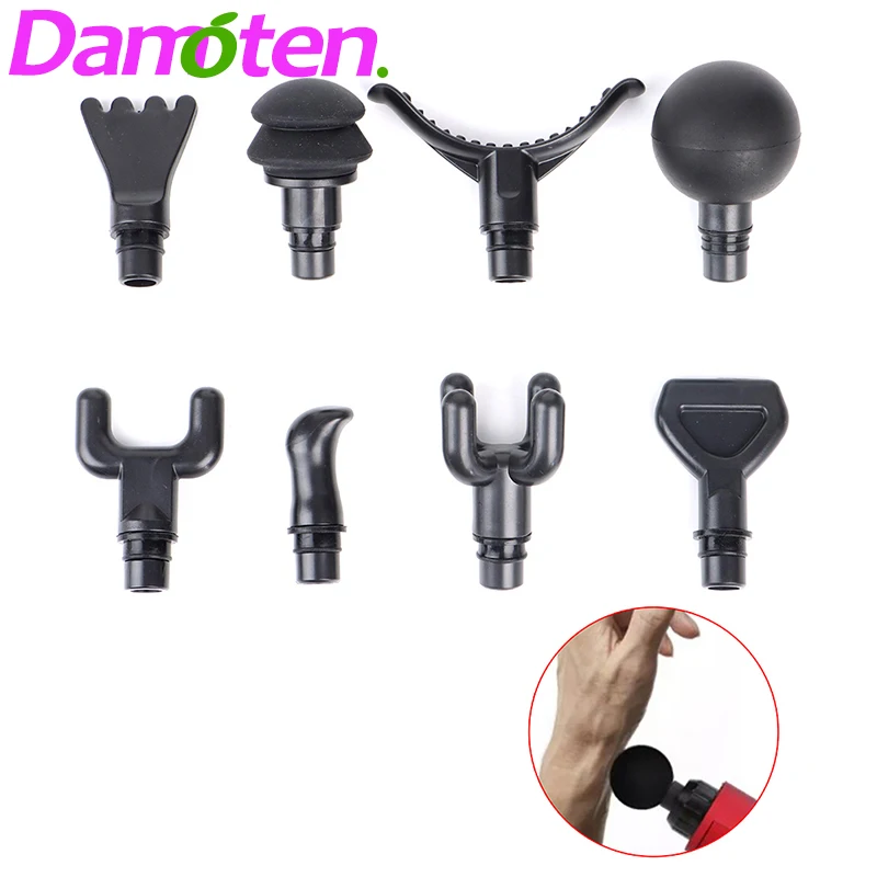 

Mini Fascia Gun Massage Head Attachment Eccentric Block Replacement Part Body Relaxation for Handheld Muscle Massager Accessory