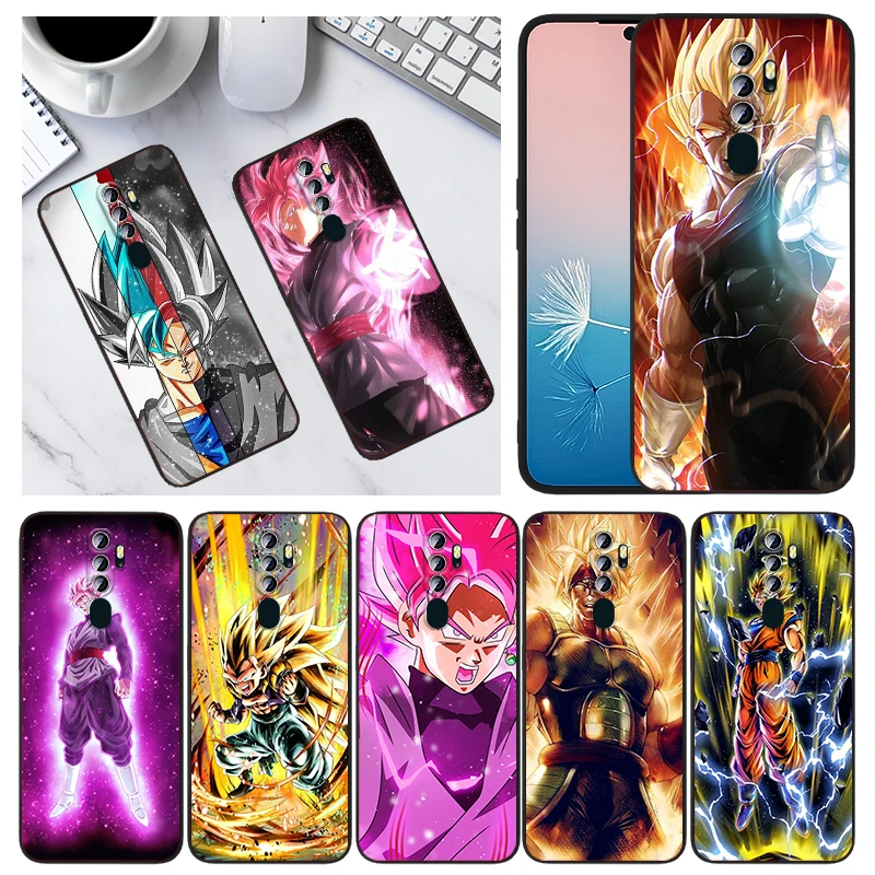 

Dragon Ball Black Goku For OPPO A94 A93 A74 A73 A72 A53S A53 A55 A31 A16K A12E A1K A12 A11 A9 A5 2020 Black Phone Case Capa
