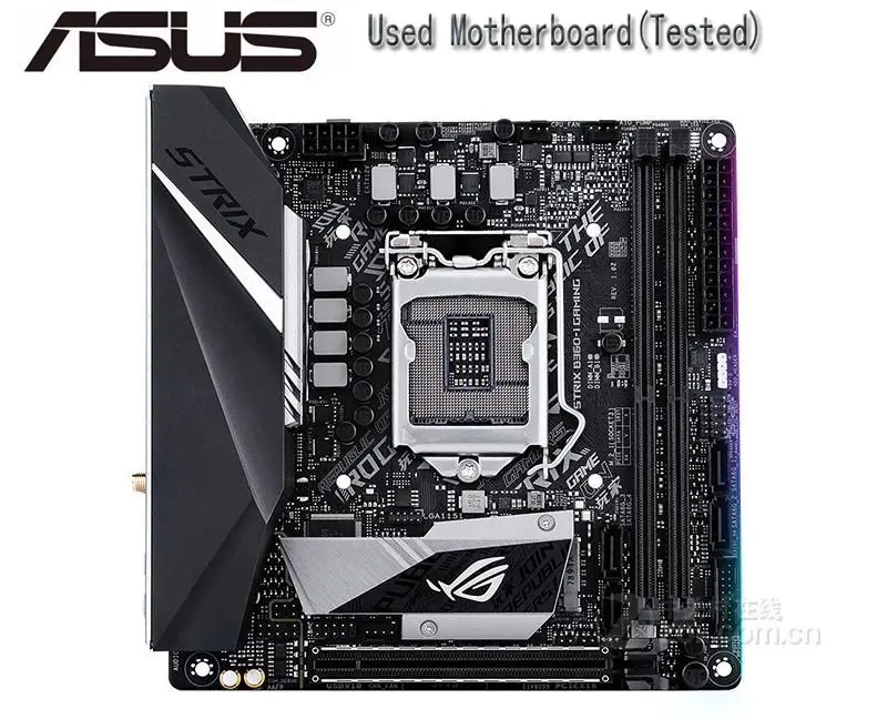 Б/у материнская плата ASUS ROG STRIX, игровая оригинальная материнская плата для LGA 1151 DDR4 USB3.0 USB3.1, настольная материнская плата