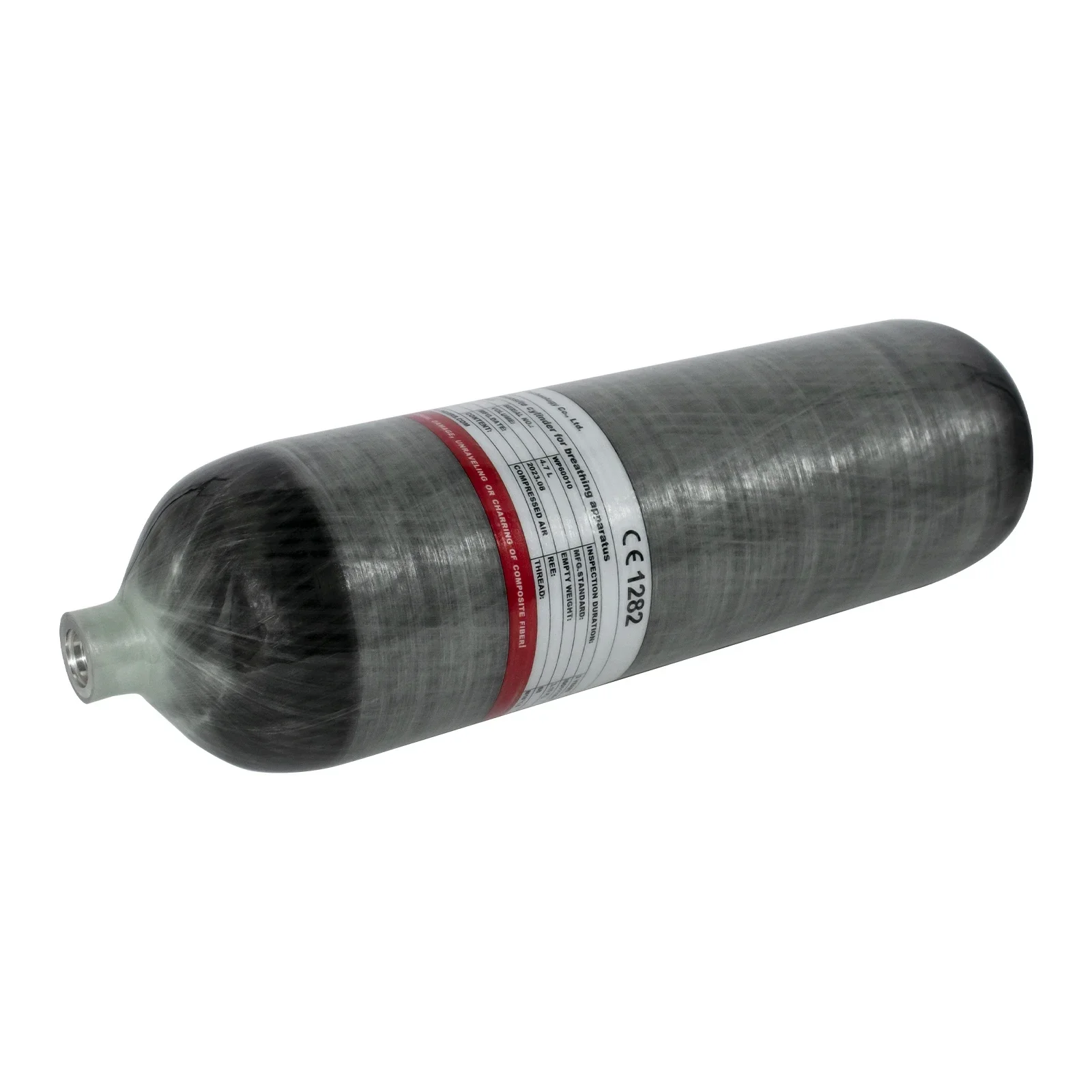 TUXING 4500PSI 300Bar 30MPA 4.7L Цилиндр из углеродного волокна Бак высокого давления HPA для