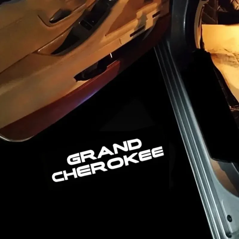 2 шт. светодиодный светильник с эмблемой двери автомобиля лампа приветствия