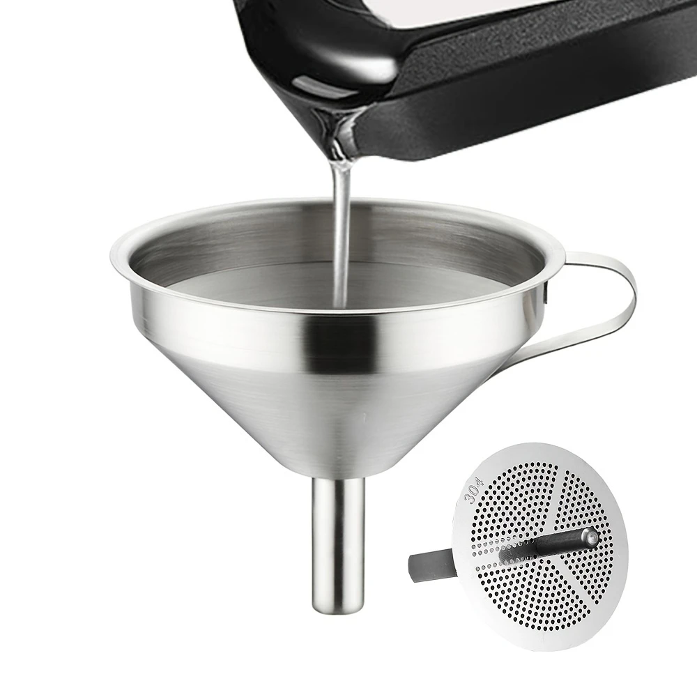 

3D Printer Stainless Steel Funnel Strainer Filter for SLA/DLP/LCD Resin 3D Printer UV Resin 3D Printing Liquid Filter Cup
