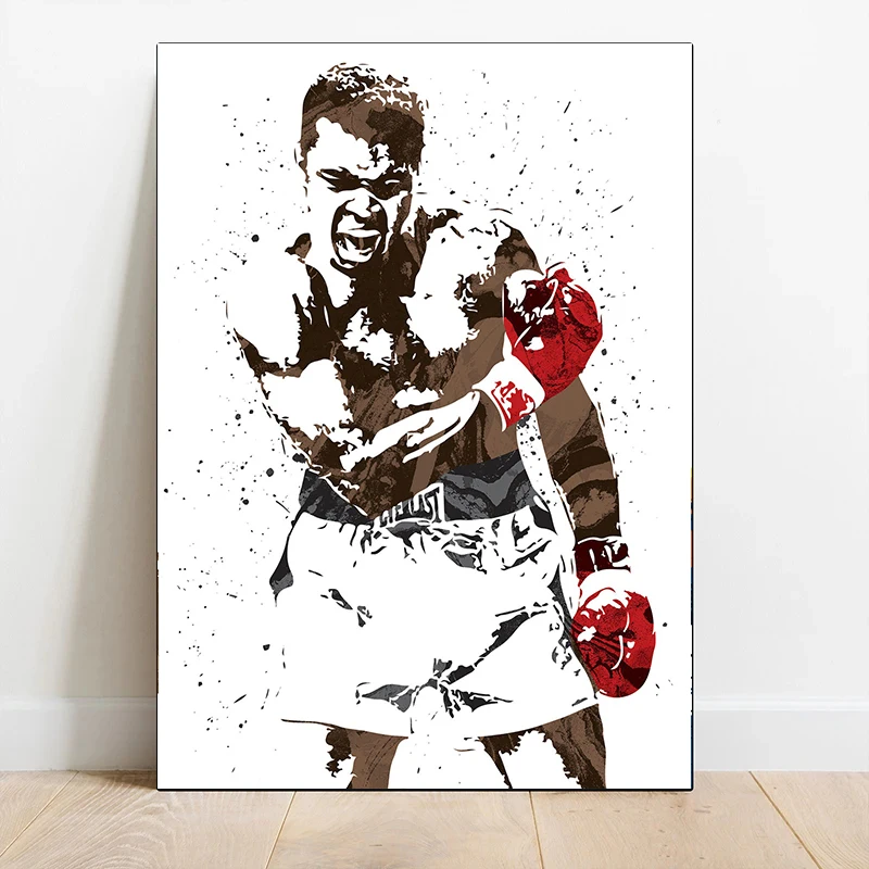 Акварельная известная Спортивная картина для хоккея с шайбой бейсбола