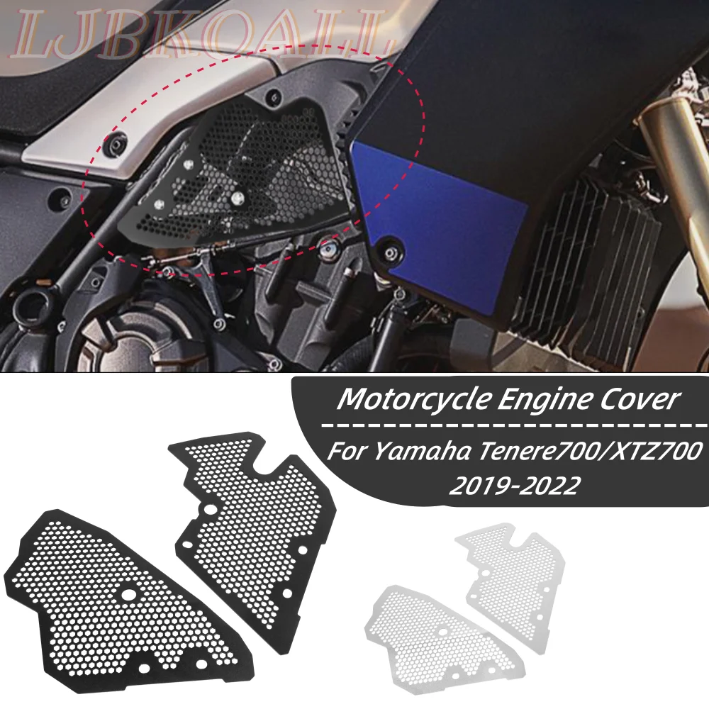 

Motorcycle Part Engine Cover Set Protector Guard Crap Flap For Yamaha Tenere 700 Tenere700 XT700Z XTZ 700 T7 T700 2019-2022 2021