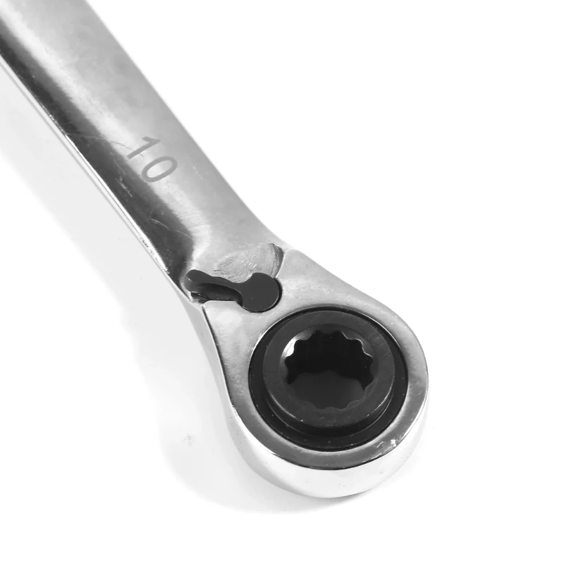 Ключ с храповым механизмом Двойной накидной ключ 4-в-1