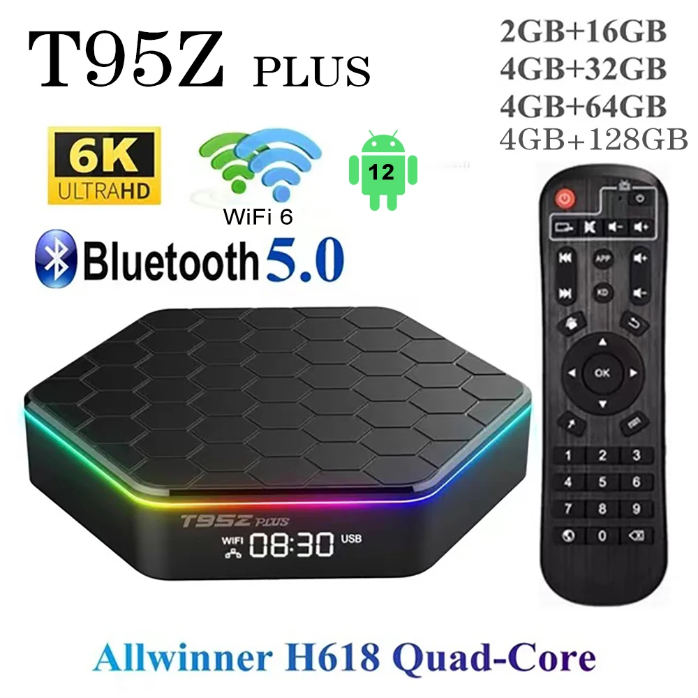 DVD-диск KANAVI Android 12 Smart TV Box 6K декодифицированный 2