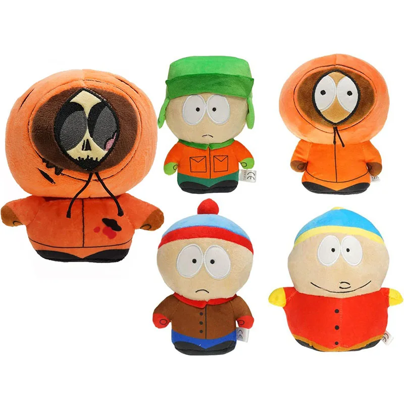 

18-20cm Game-Doll The South Parks Plush Toys Stan Kyle Kenny Cartman Plush Soft Stuffed Doll Toys for Baby Best Gifts