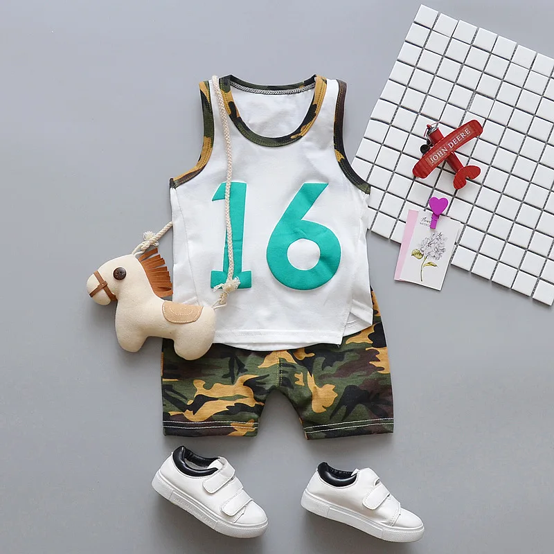 

Спортивный костюм для мальчиков, Летний Детский Повседневный жилет и шорты, спортивные костюмы для детей, комплекты для бега