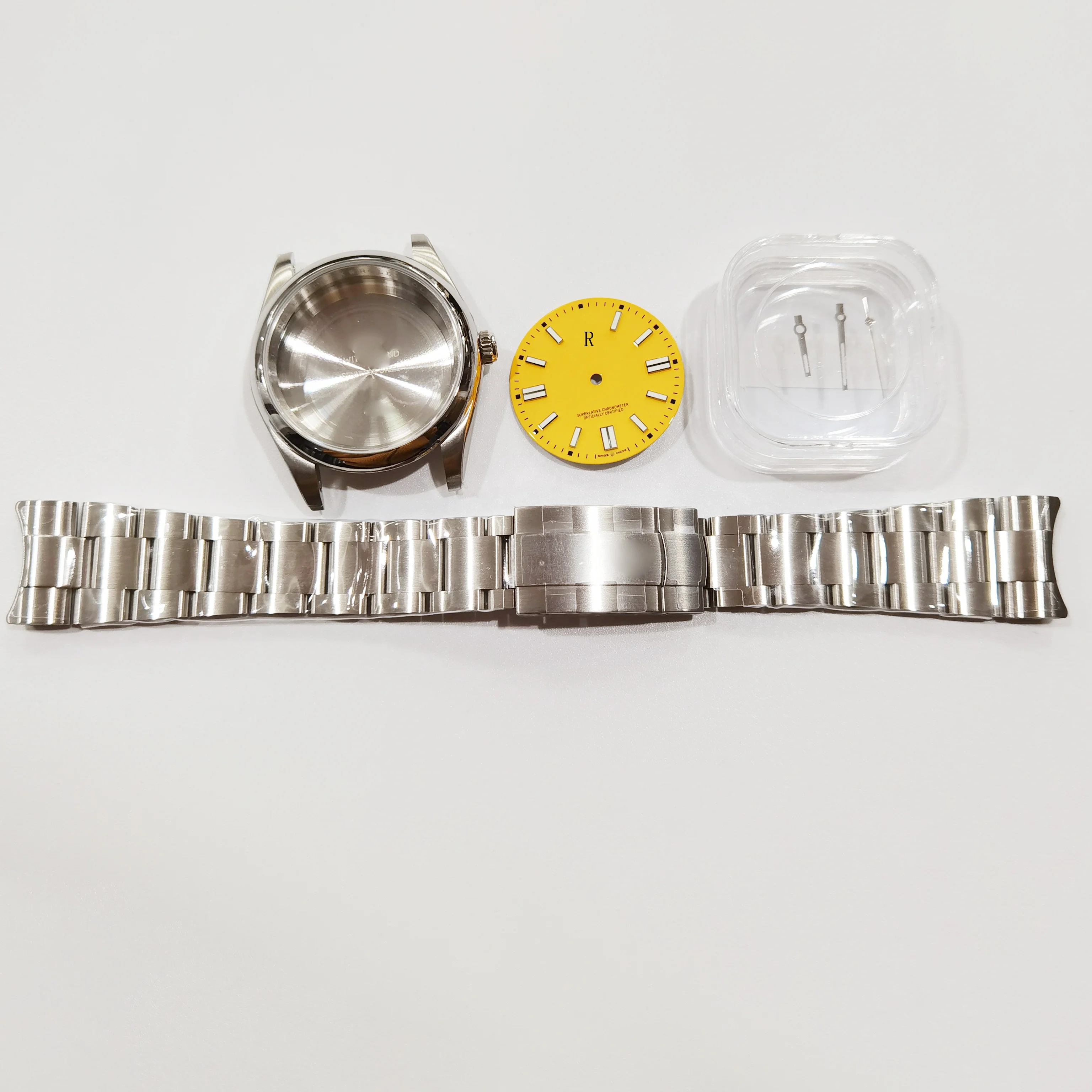 Комплект корпуса часов Oy-ster 41 мм высококачественный чехол для аксессуаров из