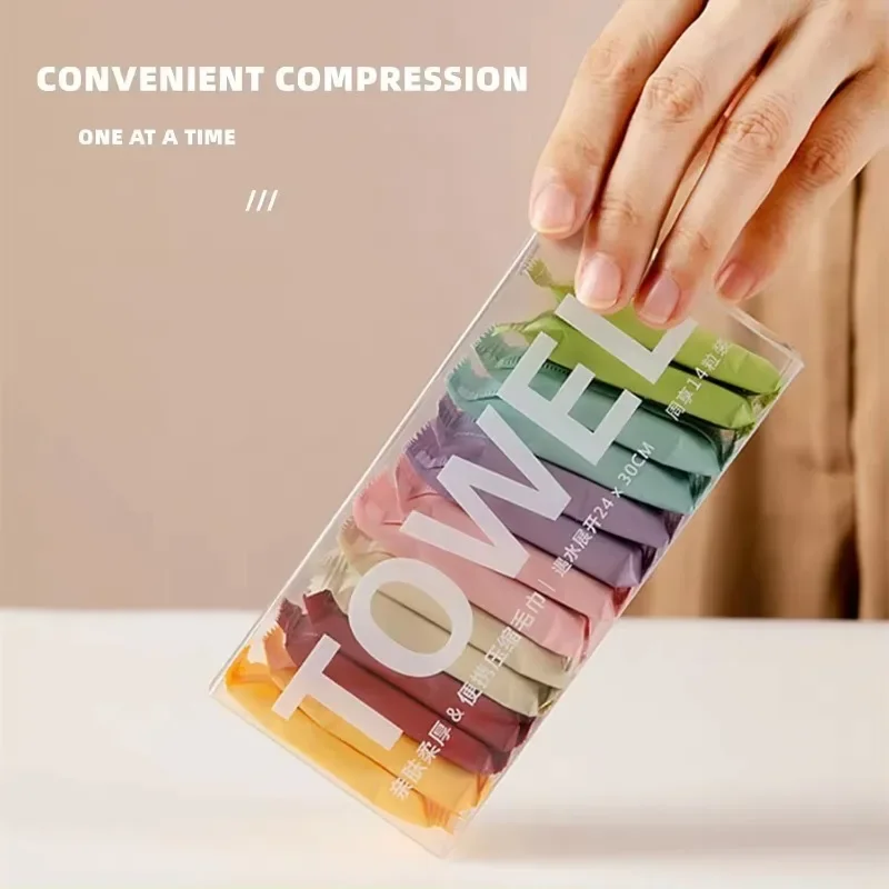 Утолщенные одноразовые салфетки для лица 7/14 шт. сжатые портативные дорожные