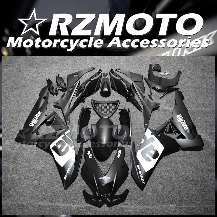 

4Gifts New ABS Motorcycle Fairings For Aprilia RSV4 1000 2009 2010 2011 2012 2013 2014 09 10 11 12 13 14 Bodywork Kit Black Matt