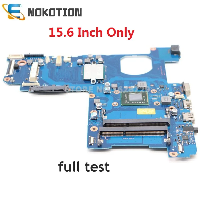 NOKOTION для Samsung NP270 NP270E5E 15 6 ''материнская плата ноутбука с процессором
