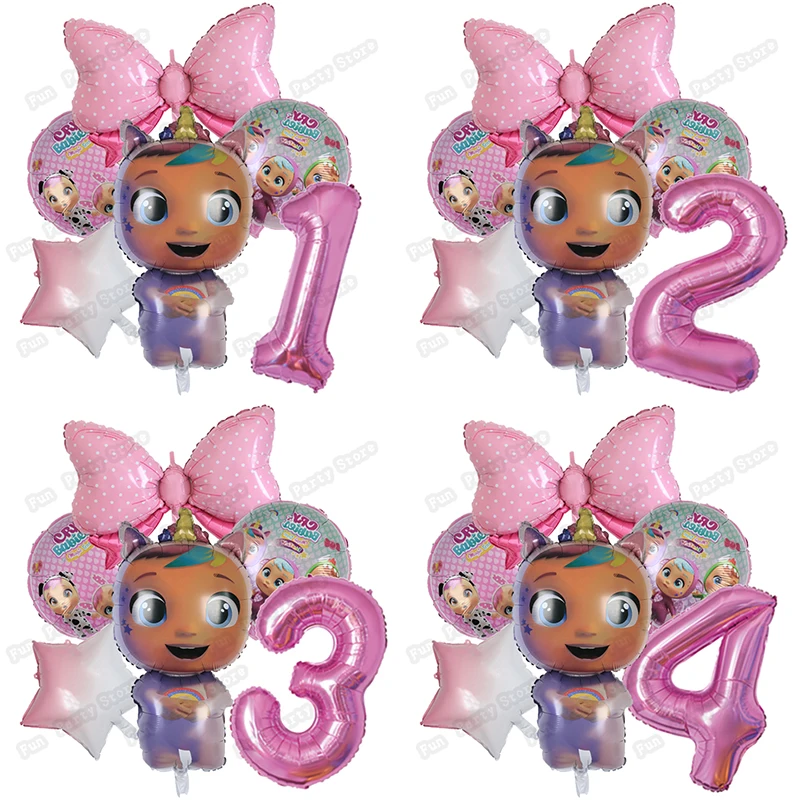 1 комплект детский праздничный розовый шар для девочек |