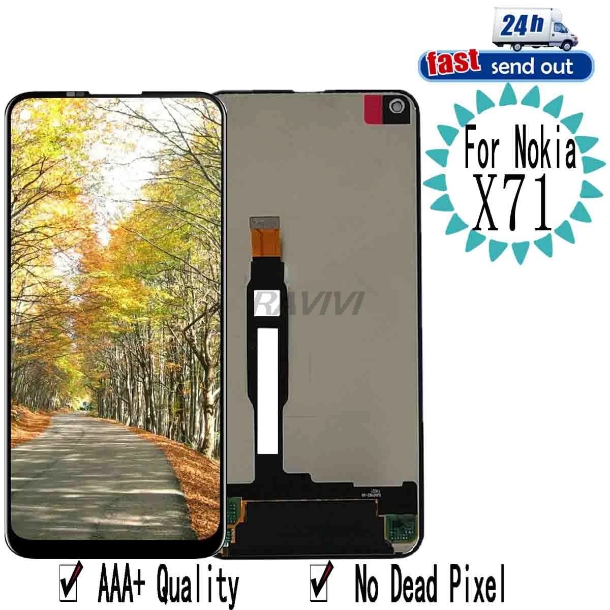 6 39 &quot8 1 плюс ЖК-дисплей для Nokia X71 преобразователь сенсорного экрана в сборе