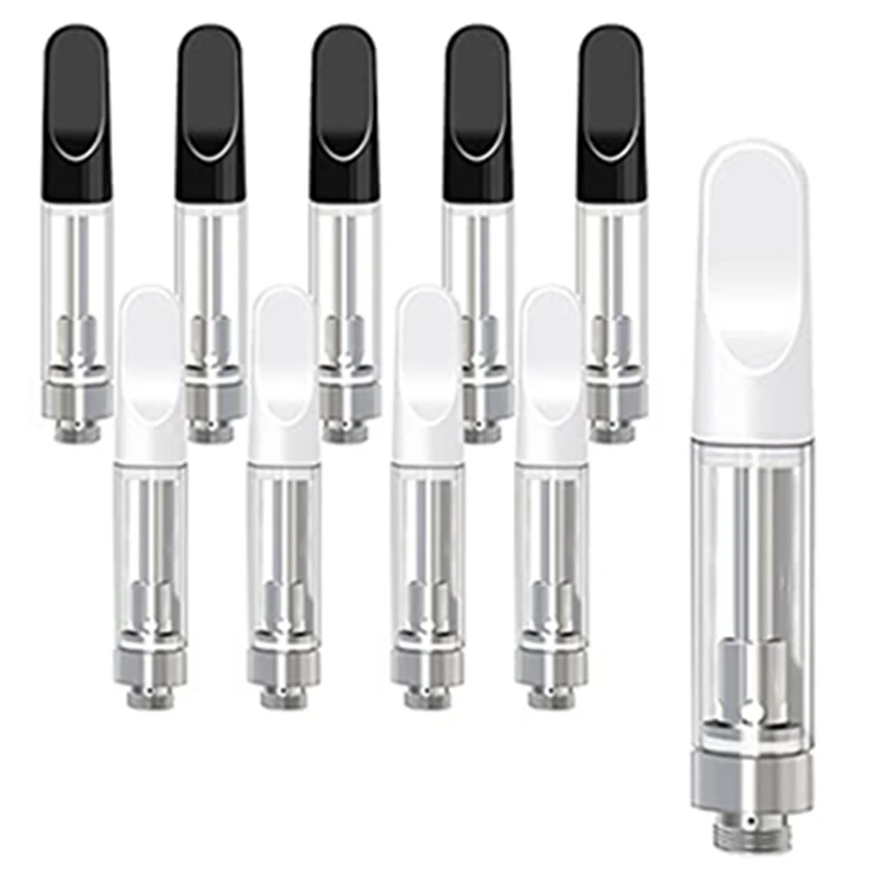 

50 PCS Empty Storage Cartridges For 1.0ML Glass Ceramics Easy To Fill