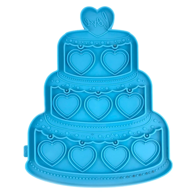 

Photo Frame Decoration Silicone Mold Cake Love Pendant Mold Resin Casting Mold