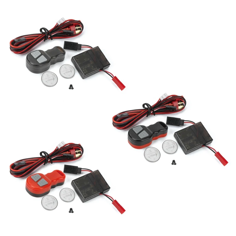 

Winch Remote Controller Automatic Winch Controller Digital Rescue Controller 1:10 Modification Kit for R/C 4x4WD SCX10