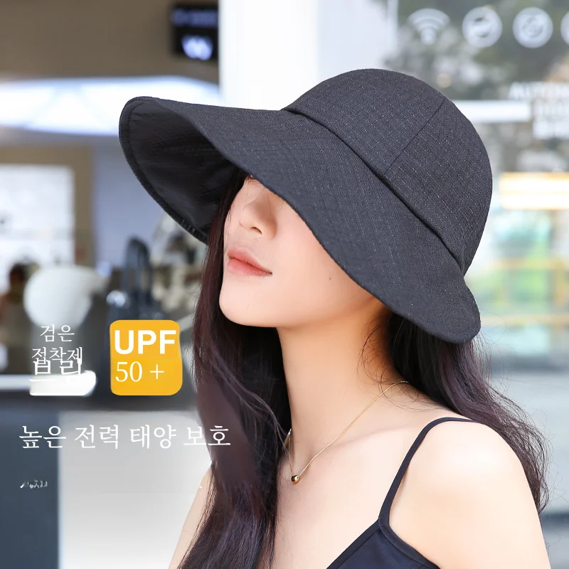 Шляпа для защиты от солнца Детская летняя виниловая шляпа с защитой УФ-лучей и