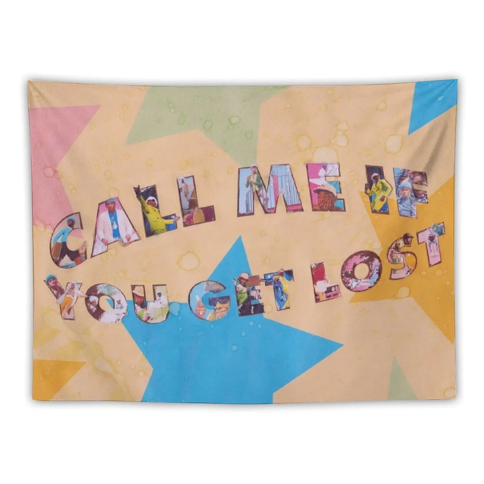 Tyler Call Me If You Get Lost Гобелен на заказ Настенный ковер Милый декор комнаты Подвесной