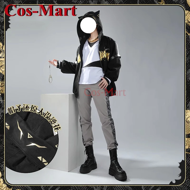 

Костюм для косплея Cos-Mart из аниме VTuber nimisanji Luca Kaneshiro, модная красивая униформа, искусственная кожа