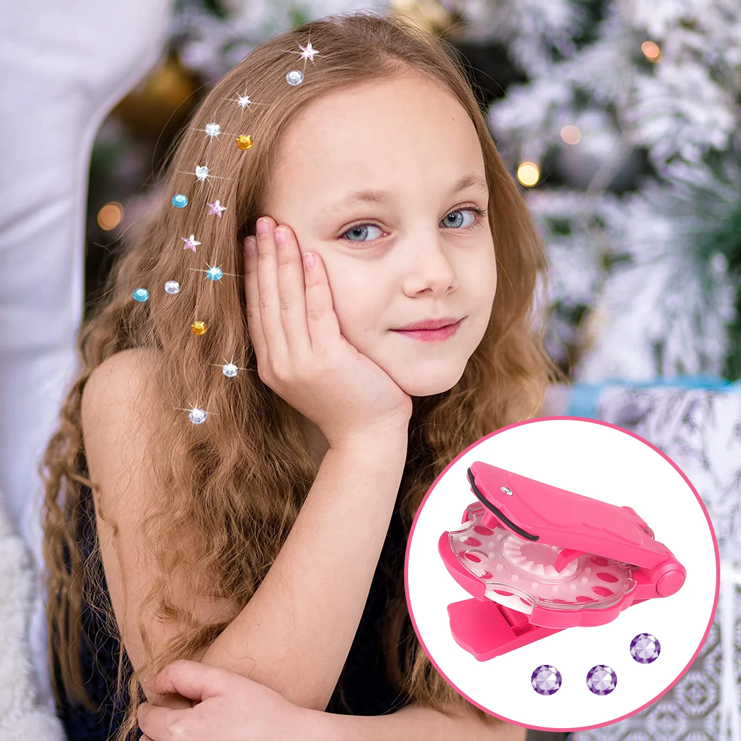 Шикарный набор из 180 предметов с драгоценными камнями роскошный игры для макияжа