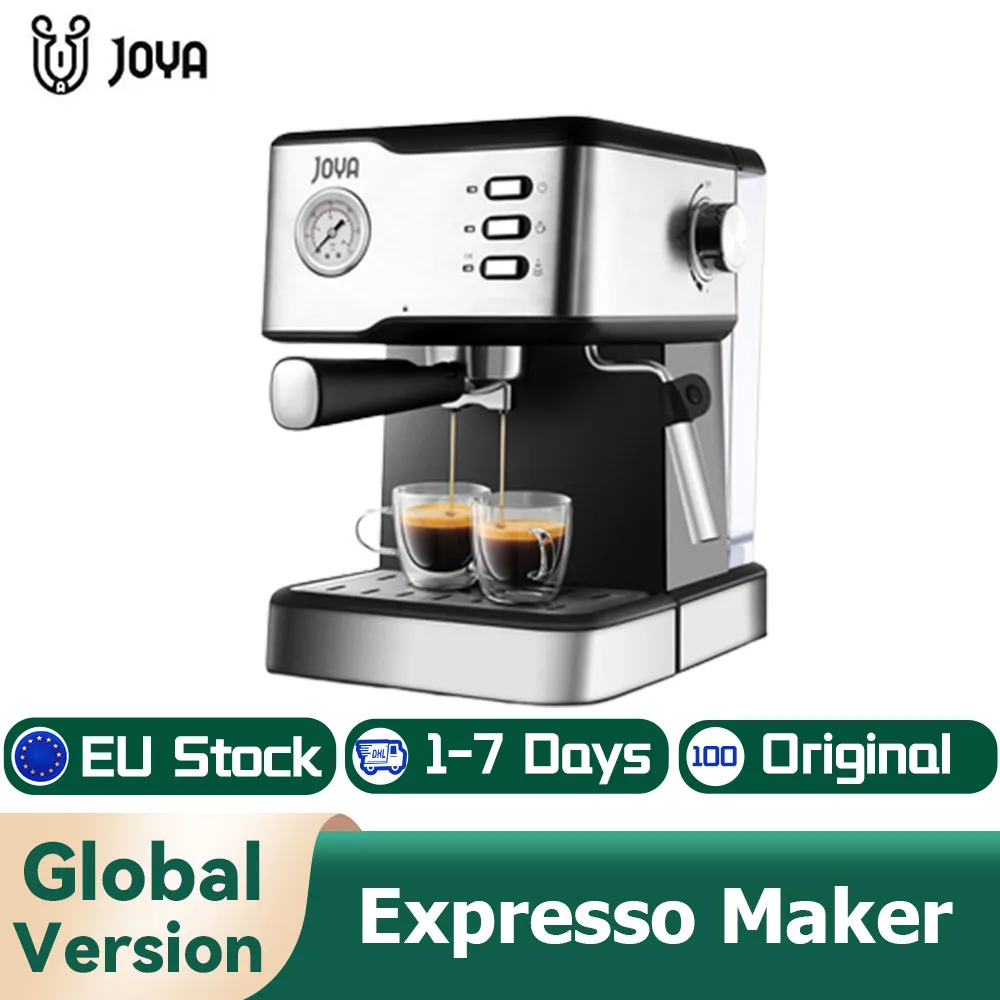 

JOYA Coffee Machine 15bar Italian Semi-automatic Household Coffee Maker Expresso Maker With Cappuccino Latte and Mocha Cafetera