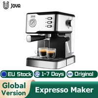 joya coffee machine 15bar italian semi automatic household coffee maker expresso maker with cappuccino latte and mocha cafetera