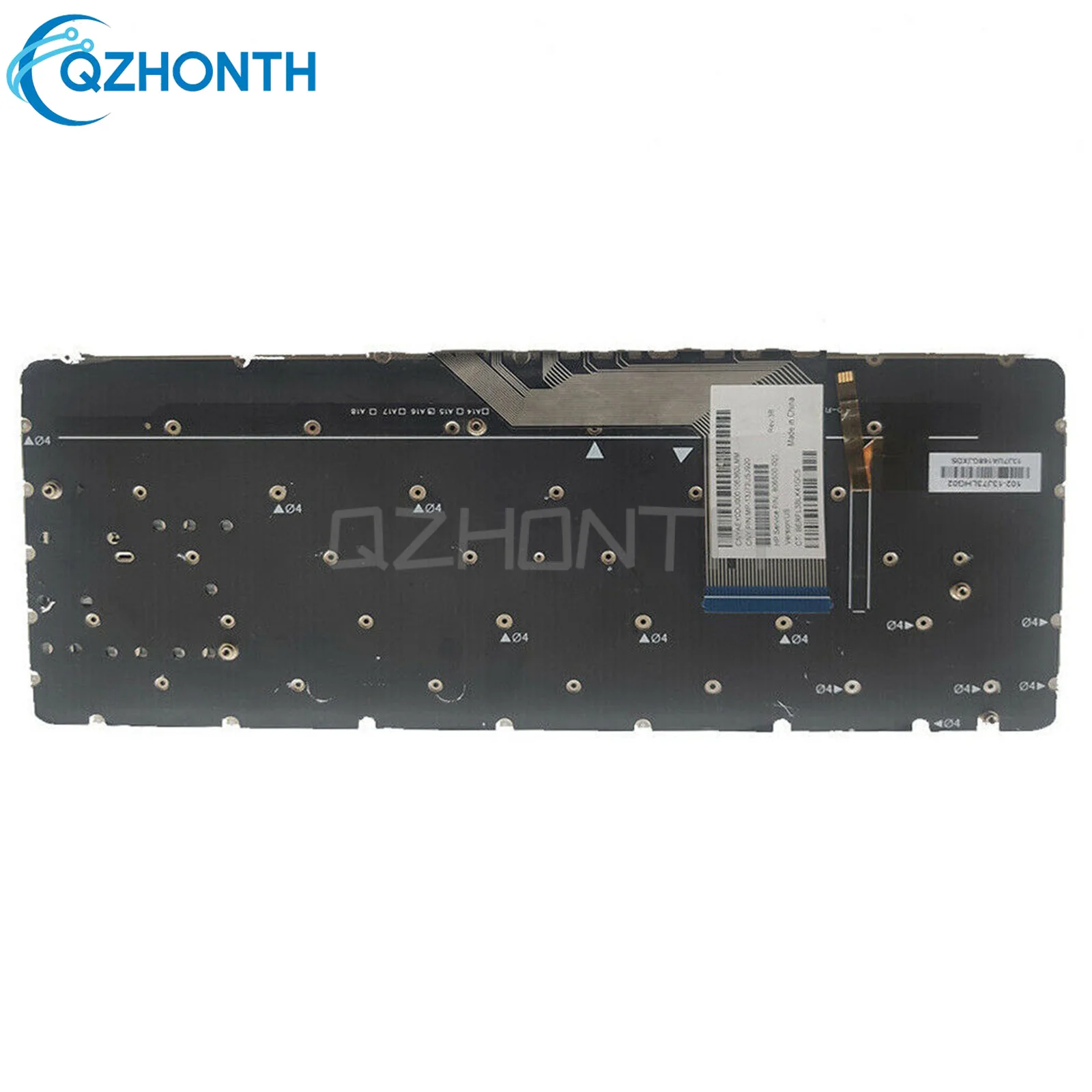 Новая клавиатура с подсветкой США для HP Spectre X360 13-4000 13-4100 13-4200 (серебристая)